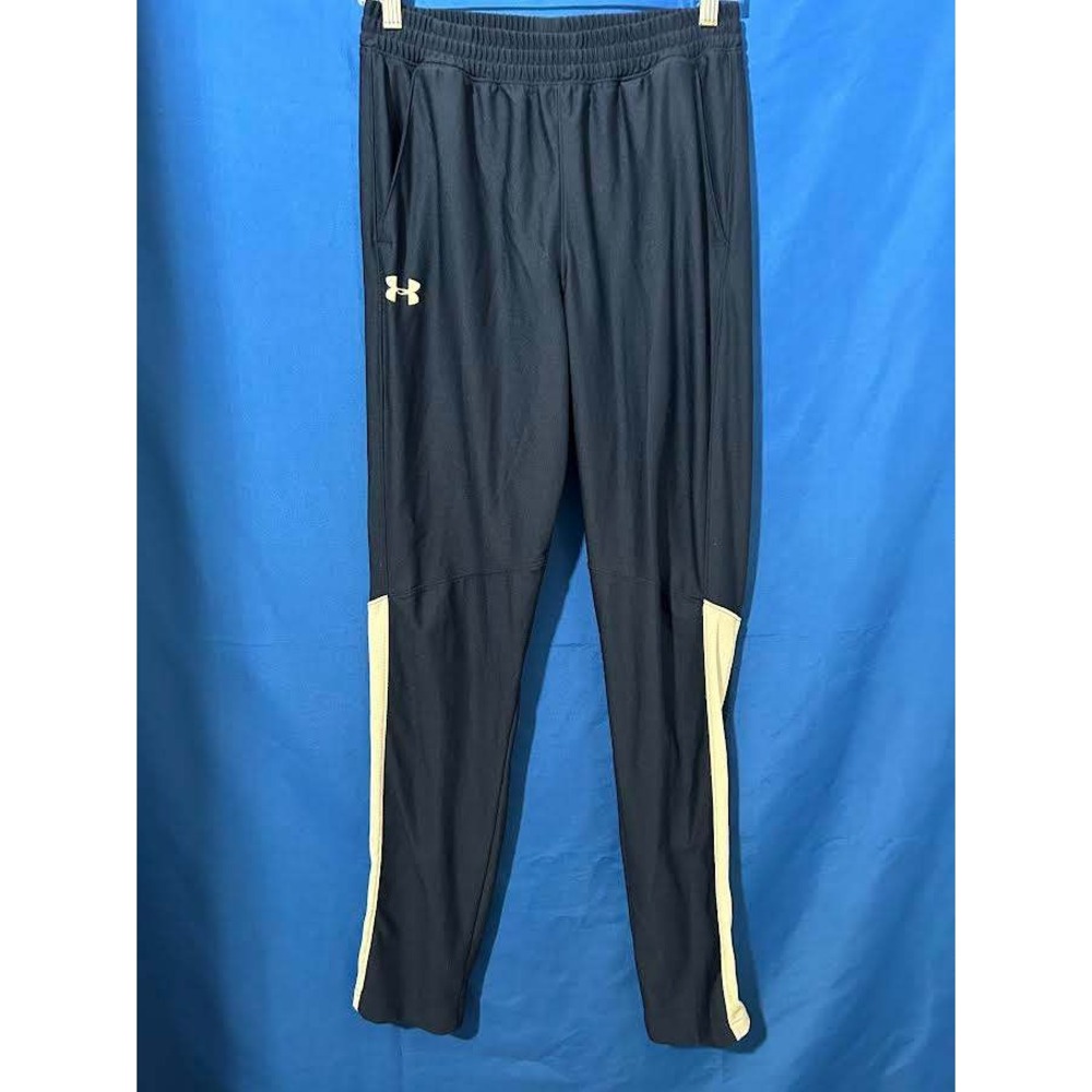 Under Armour Mens Challenger III Training Pants Navy Blue Fitted Joggers MED